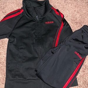 Adidas black matching set
